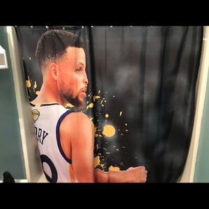 Stephon curry shower curtain